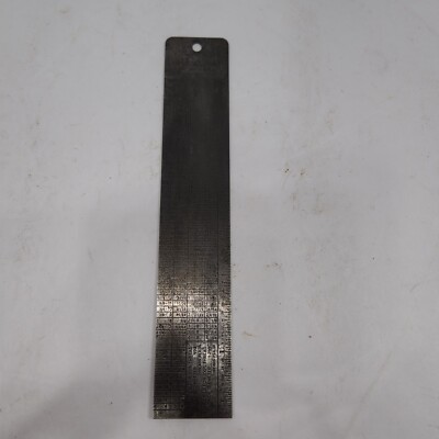 General Hardware MFG No. 715 Reference Table Tap Drill Sizes/Decimal Equivalents