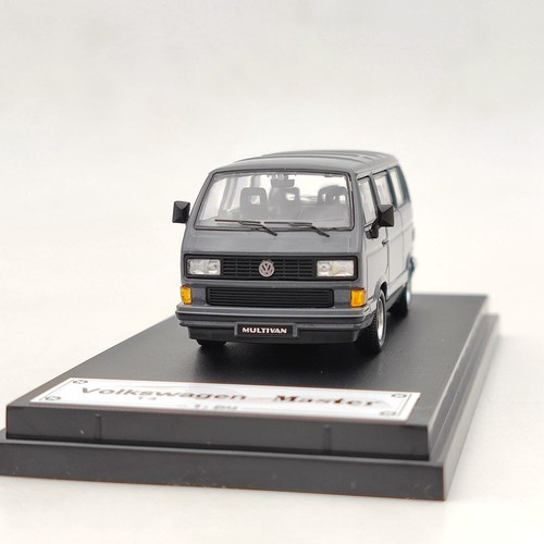 New 1:64 Master Porsche B32 VW T3 Multivan 1985 Van Diecast Car Model Gift Black - Picture 3 of 8