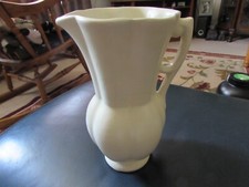 Vintage Shawnee Pottery Pitcher Ivory 