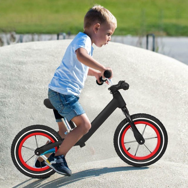 COEWSKE 12 Balance Bike for Kids Children Running Bicycle Aluminum Alloy No Pedal Walking Bicycle for Ages 2 to 5 Years Old