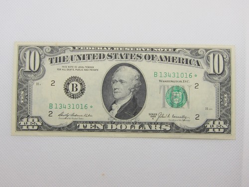 1969A $10 Star FRN #B13431016* - Picture 4 of 6