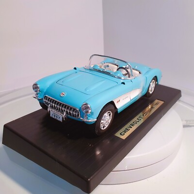 【激レア】CHEVROLET CORVETTE1957☆1:18 WOW EXTREMELY RARE Chevrolet Corvette 1957 Pink Wooden 1:18