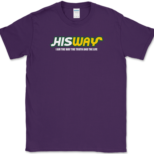 His Way Christian T-Shirt Christian Gift Jesus God Faith Funny Humor Tee - Picture 9 of 10