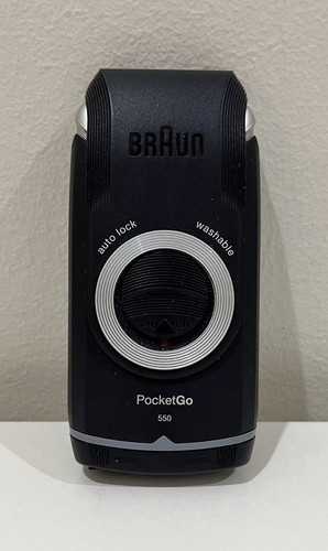 Vintage BRAUN Pocket Go 550 Men’s Travel Shaver With Case and Manual - Picture 7 of 11