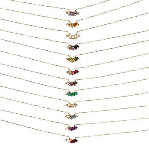 NATURAL TANZANITE WHITE TOPAZ CZ GEMSTONE 925 SILVER WOMENS PENDANT NECKLACE - Picture 4 of 4