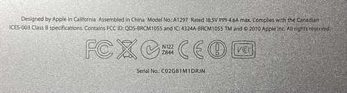 Early 2011 Apple MacBook Pro 17" i7-2820QM 2.3GHz 8GB Ram 256GB SSD *FOR PARTS* - Picture 10 of 10
