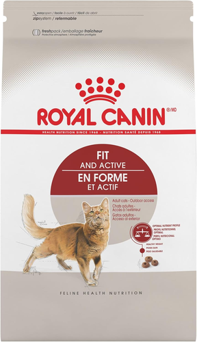Royal Canin Adult Fit & Active Dry Adult Cat Food, 3 Lb Bag - Picture 9 of 12