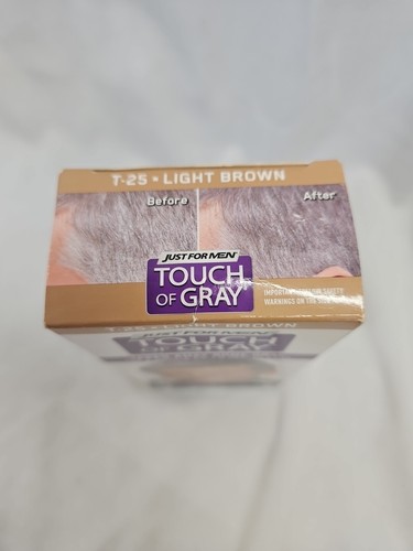 Just For Men Touch of Gray Hair Color, Light Brown T-25 - Picture 5 of 5