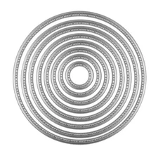 DECORA Circle Cutting Dies Stencil for DIY Scrapbooking Album Paper Card Embo...