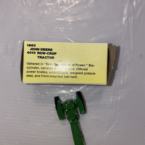 Ertl toy tractor die cast metal old John deere 1960 4010 row crop - Picture 7 of 8