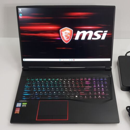 MSI Raider GE75 9SF 17.3" FHD 240Hz Gaming Laptop, i7/16GB/1TB/RTX2070/W11H - Picture 1 of 11