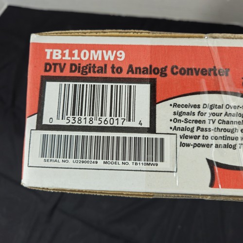 Magnavox TB110MW9 DTV Digital to Analog Converter with Remote New - Picture 9 of 11