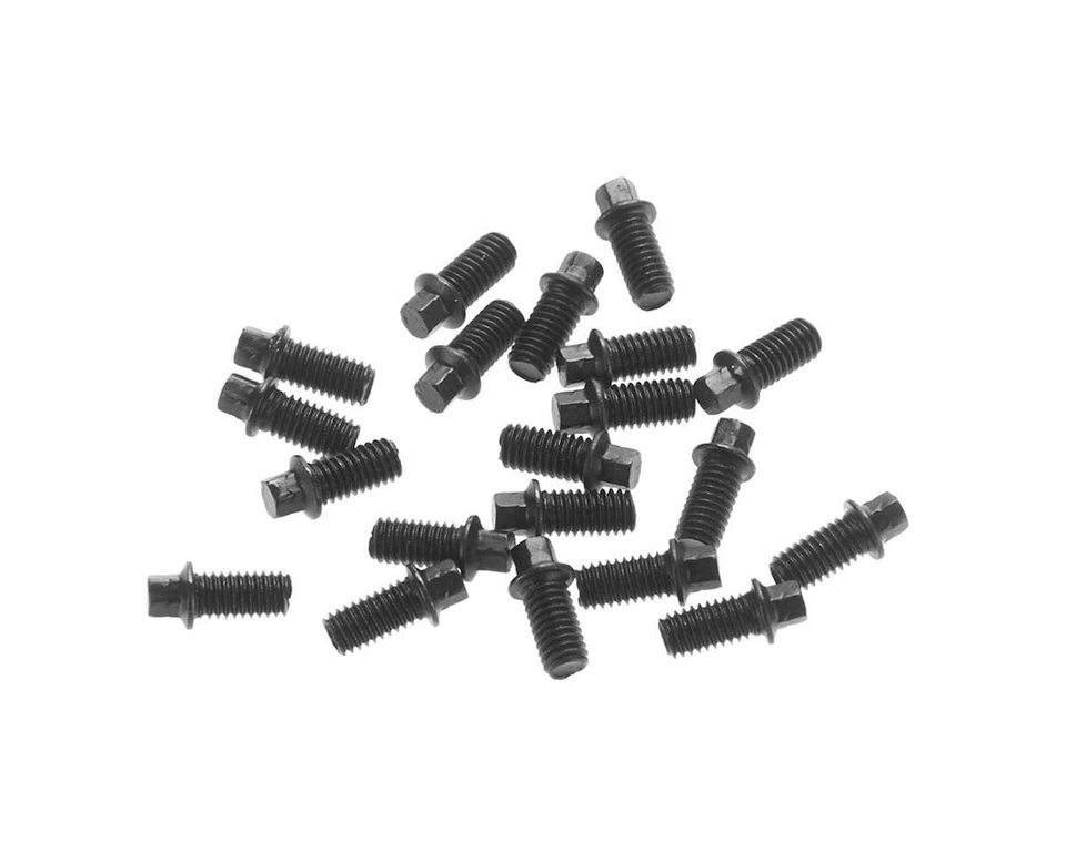 RC4WD Miniature Scale Hex Bolts M3x6mm Black [RC4ZS0696]