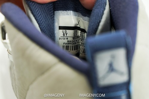 AIR JORDAN 12 XII RETRO GS NEW SZ 6Y WOLF GREY UNIVERSITY BLUE WHITE 153265 007 - Picture 7 of 8