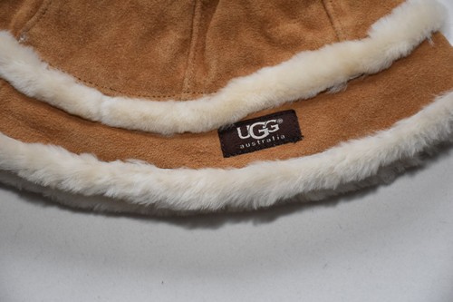 Para mujer UGG Piel de oveja Cubo Gorro Gorro Sombrero ACOGEDOR CÁLIDO Y Moda - Imagen 8 de 22