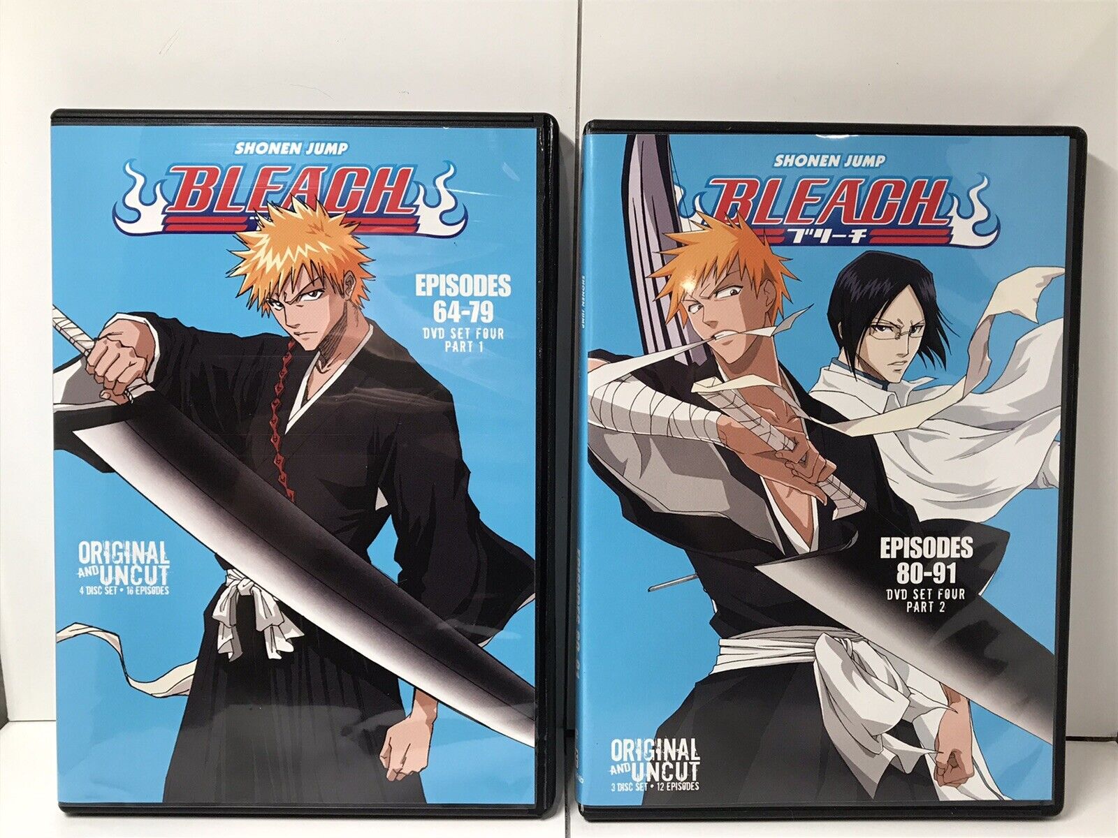 Viz Media Bleach Uncut Set 4 Part 2 (Eps 80-91) DVD*