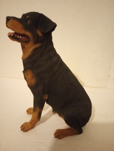 The Danbury Mint ROTTWEILER, Sculpture, Statue 9 Inch Cold Cast Porcelain WOW - Bild 7 von 16