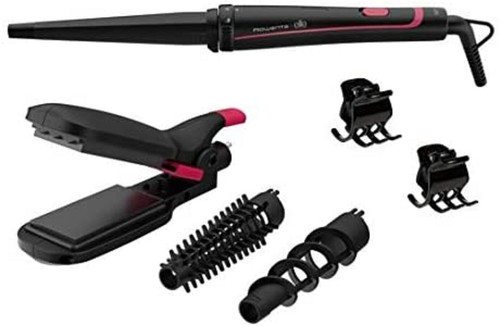 Rowenta for Elite Multistyler Infinitos Looks 9 en 1 CF4222 Plancha pelo  rizador | eBay