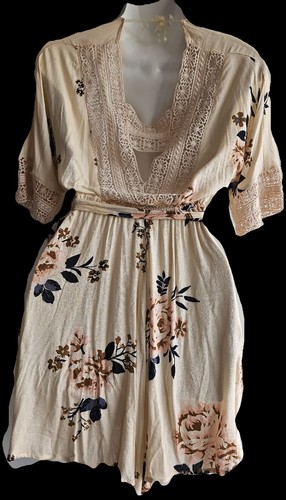 Nordstrom B.P. Floral Boho Romper - Picture 2 of 3