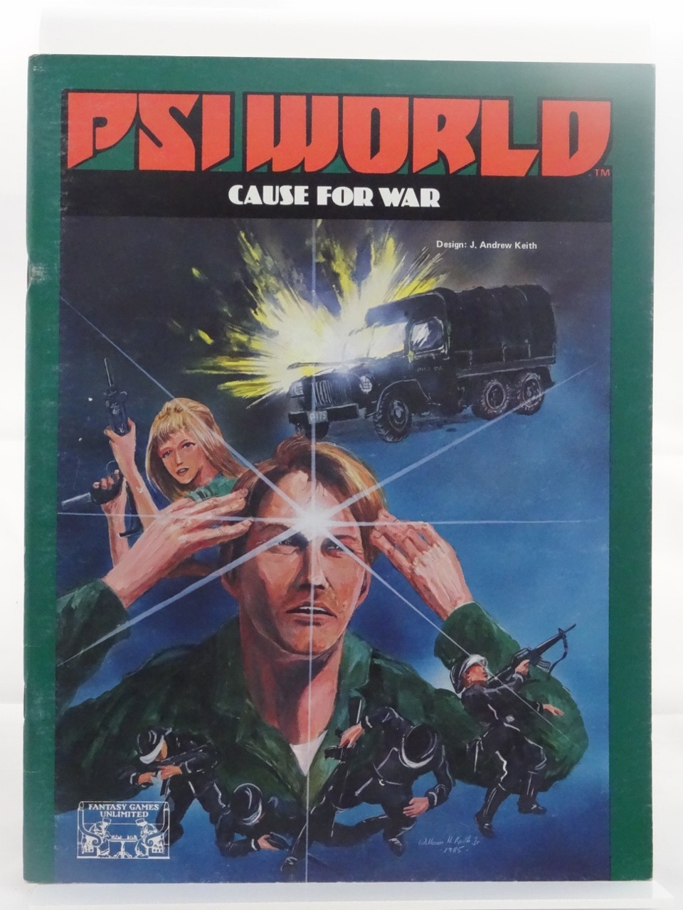 PSI World - Cause for War - (Fantasy Games Unlimited) 103003008 PSI World - Cause for War - (Fantasy Games Unlimited) 103003008