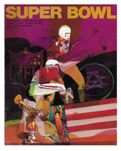 Kansas City Chiefs Program Cover 8x10 Photos for AFL Debut & Champ., 4 SB Wins - Picture 4 of 7