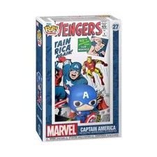 FUNKO POP COMIC COVER: Avengers Figure Captain America #27 WOW ! FAST SHIPPING !