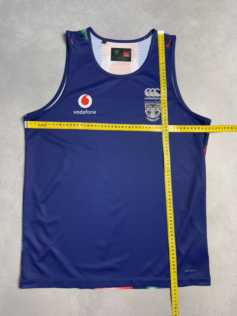New Zealand Warriors Rugby Training Shirt Jersey Canterbury