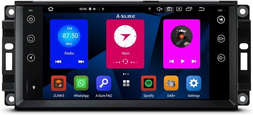 FOR JEEP WRANGLER 2007-2017 APPLE CARPLAY ANDROID 13 CAR STEREO RADIO GPS NAVI - Picture 22 of 24
