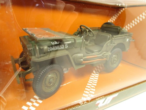 UT MODELS 1/18 U.S. MILITARY ARMY WILLY'S JEEP USED NICE *READ* 010734 BOX ISSUE - Picture 3 of 7