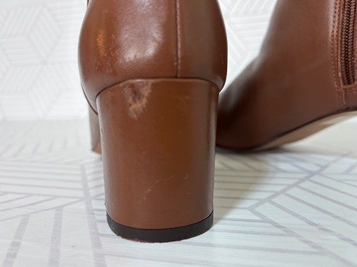 Botas Chelsea Fabianelli Mujer Talla 39 8.5 Cuero Hechas a Mano en Italia - Imagen 11 de 15