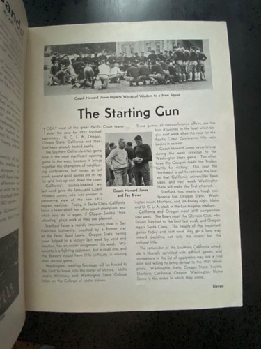 1932 USC TROJANS UTAH UTES COLLEGE FOOTBALL GAME PROGRAM - Picture 7 of 10
