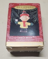 HALLMARK PEANUTS A CHARLIE BROWN CHRISTMAS CHARLIE BROWN KEEPSAKE ORNAMENT