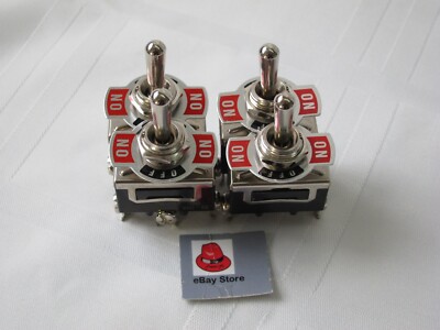 Lowrider Hydraulics Toggle Switch 3 prongs with (on)-off-(on) sign, air ...