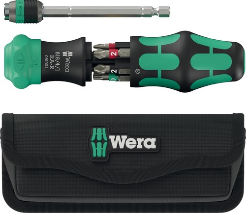 Wera Kraftform Kompakt 20 RA-R Ratchet Screwdriver Set With Pouch - 051514 - Picture 2 of 18