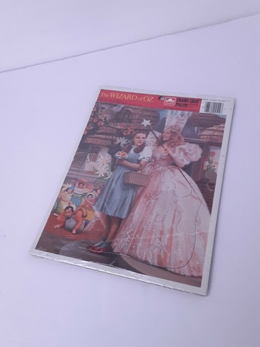 The Wizard of Oz Golden Frame Tray Puzzle 1988 Dorothy Glinda Vintage NIP - Picture 3 of 3