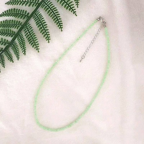 Blume Anhänger Schmuck Geschenke Urlaub Frauen Halskette Bunte Perlen Kette - Bild 35 von 38