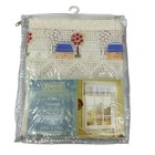 Jubilee Natural Country Lane Valance 60 in x 14 in Farm House Apple Tree Design