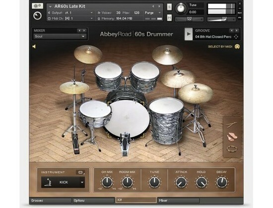 Abbey Road 60s Drummer Native Instruments license transfer Vst Kontakt drums Abbey Road 60s Drummer Native Instruments license transfer Vst Kontakt drums