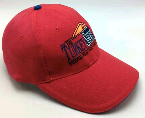 National Wild Turkey Federation NWTF : Turkey Shoot red adjustable hat / cap - Picture 3 of 7