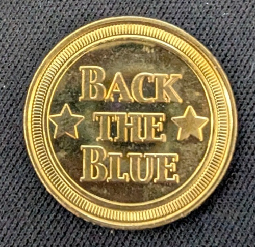 Star / BACK THE BLUE Token Coin U.S. Deputy Sheriff’s Association Memorabilia - Picture 3 of 4