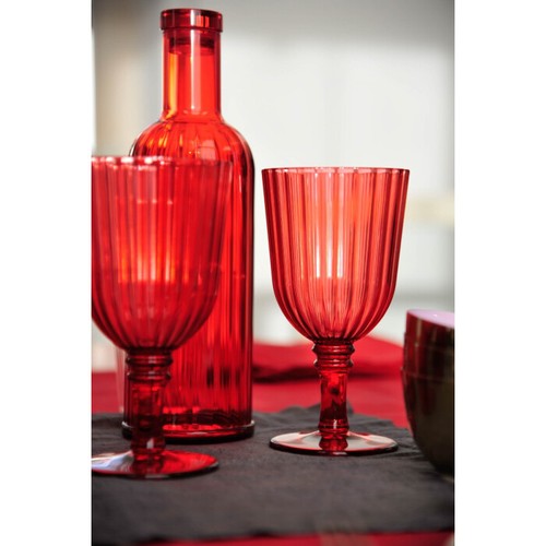 WD Lifestyle Bottiglia in Acrilico Rosso Linea New York - Bild 2 von 2