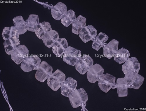 Natural Gemstone Heishi Nugget Spacer Beads 9x15mm Amethyst Quartz Crystal 15.5" - Picture 16 of 64