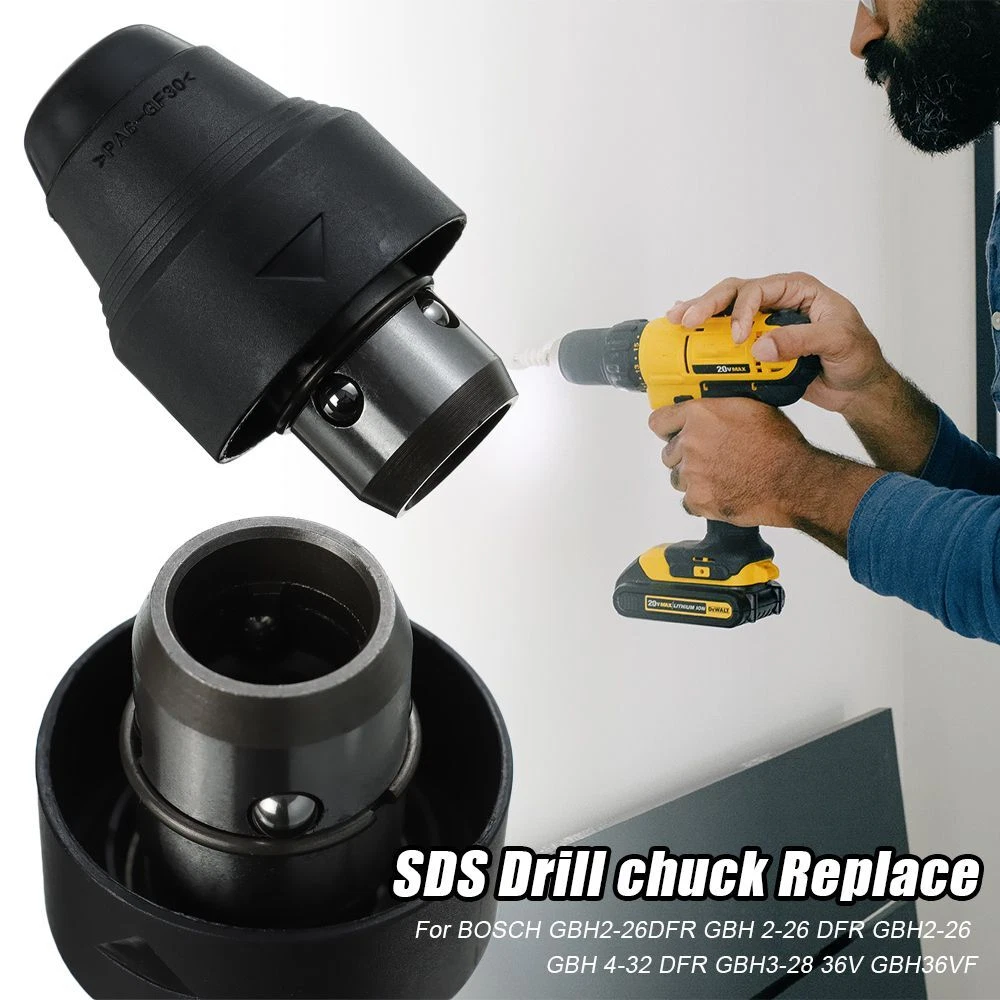 SDS Drill chuck Replace Power Tool Accessories Plus Drill Chuck Holding Fixture