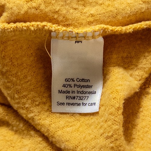 So Sweatshirt Juniors XXL Golden Ticket Yellow Cotton Blend Pullover Casual - Picture 8 of 8