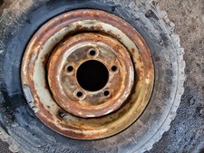 Land Rover Series 2a one Original SWB wheel rim 231601 dated 1966 steel 16" 66