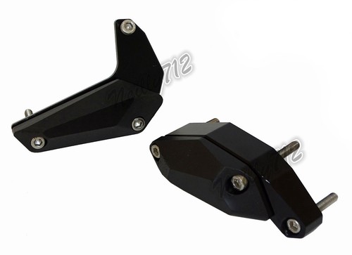 Engine Cover Crash Pad Sliders Protector Black Fit 2016-2018 YAMAHA MT-10 FZ-10 - Picture 3 of 11