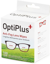 anti Fog Pre-Moistened Cleaning Wipes for Glasses, Screens, Lenses - Quick-Dry,