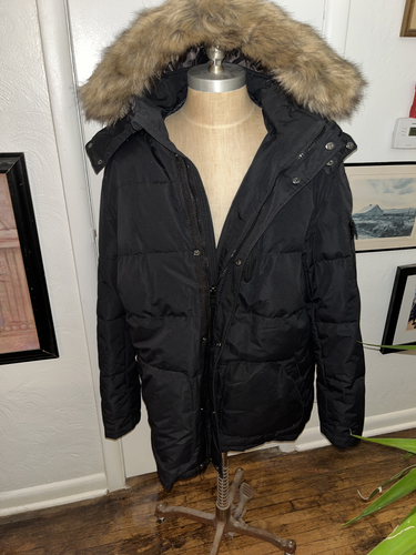 Nautica Parka Jacke Herren schwarz Gr. XXL
