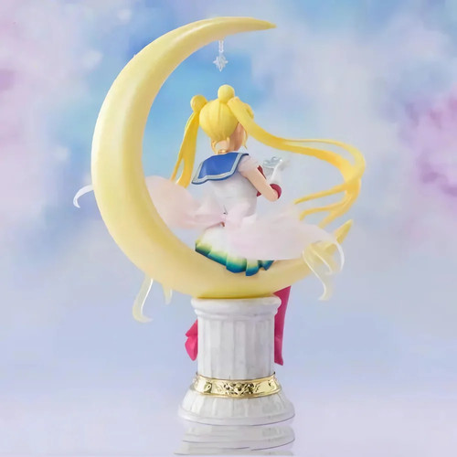 Figura Anime 19.5cm Sailor Moon Tsukino Usagi Princesa Serenidad Estatua Acción - Imagen 5 de 24