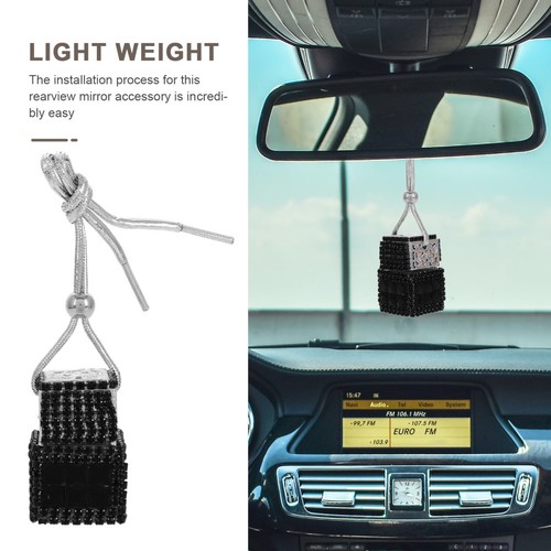  Mini Perfume Refillable Bottle Car Air Freshener Fragrance Hanging Ornament - Bild 8 von 12